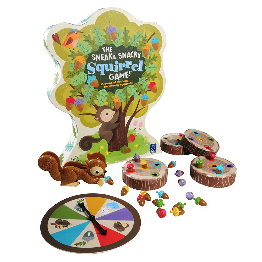 Educational Insights portada del juego mostrando componentes y caja para almacenamiento