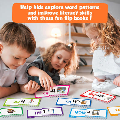Edulok label and contents detail showing included word families and use