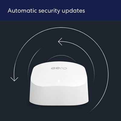 eero app setup screen on phone showing quick setup and network control
