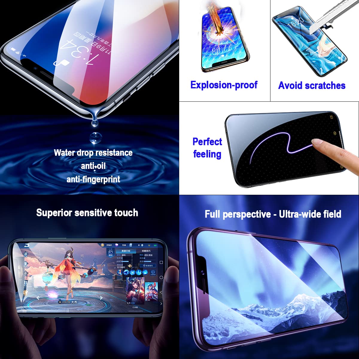 EFAITHFIX comparación de tamaño real para verificar compatibilidad iPhone 11