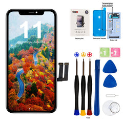 EFAITHFIX pantalla frontal iPhone 11 con colores vivos y alta nitidez