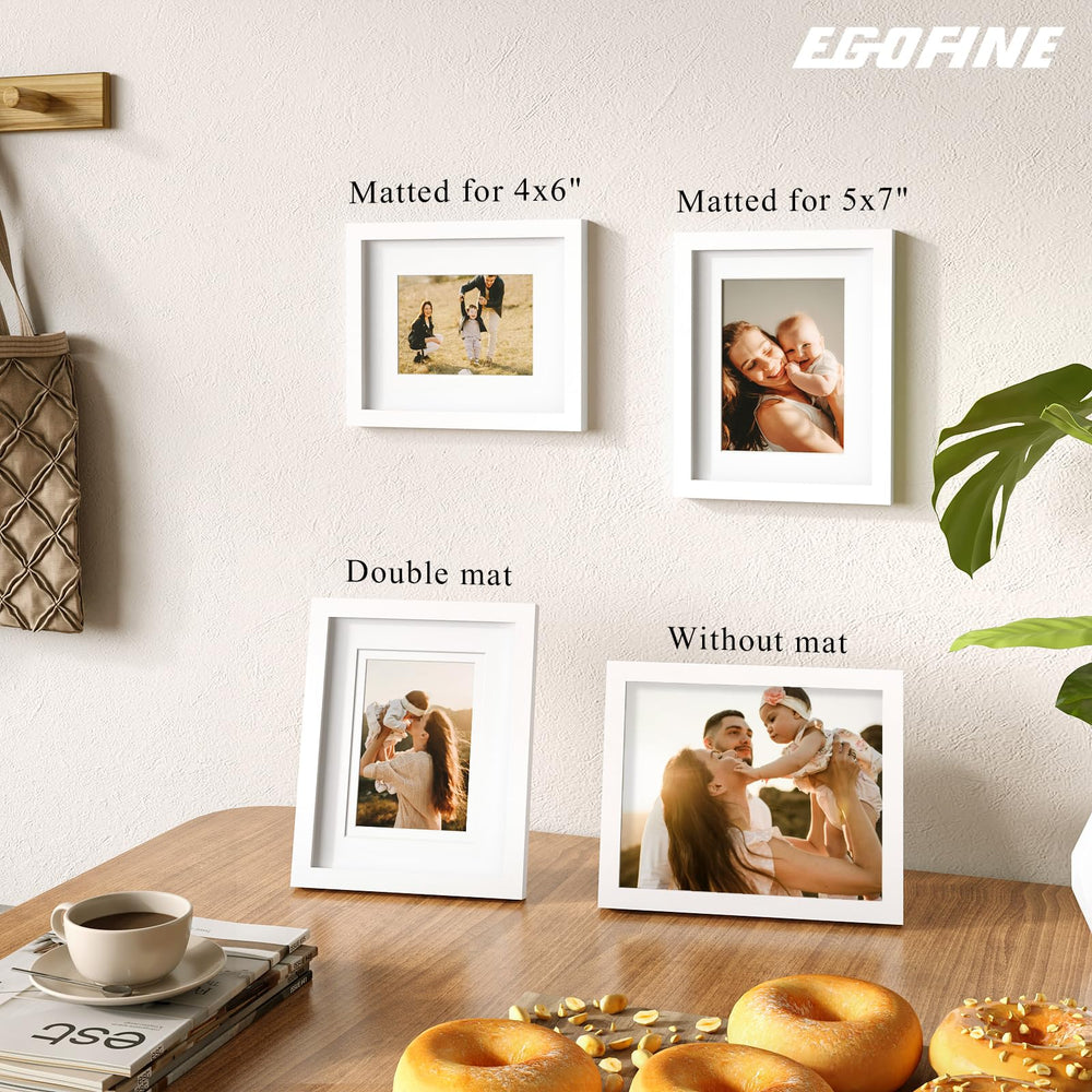 Egofine conjunto colgado en pared mostrando disposición decorativa