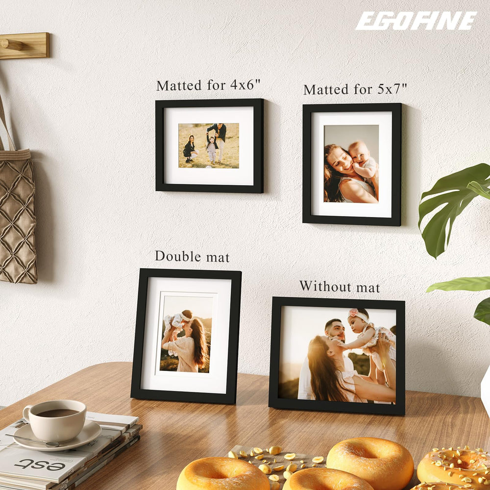 Egofine marco colgado en pared con montaje vertical seguro