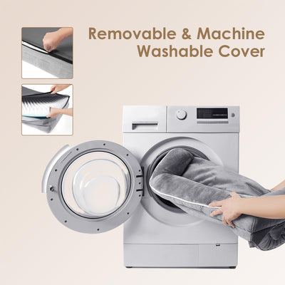 EHEYCIGA zipper detail of removable cover for fast washing and maintenance
