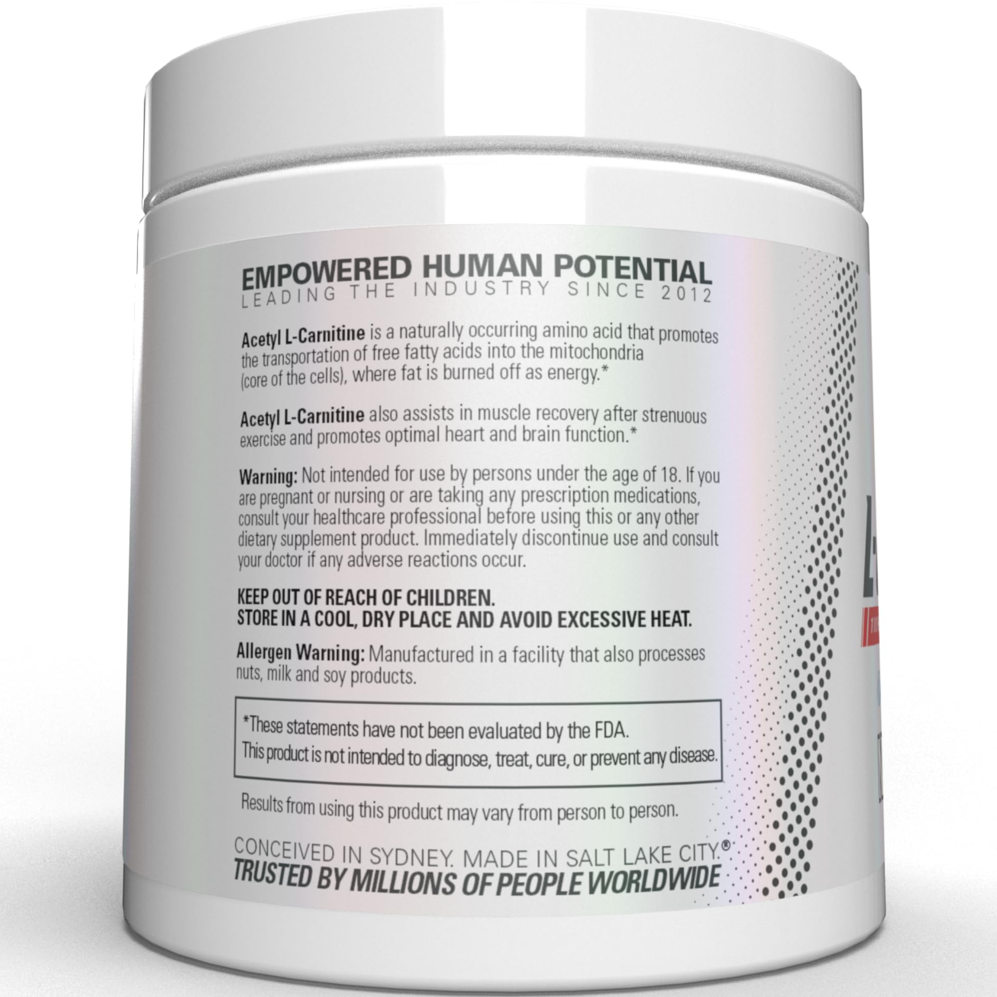 EHP Labs batch lab certificate and GMP mark highlighting tested quality benefit