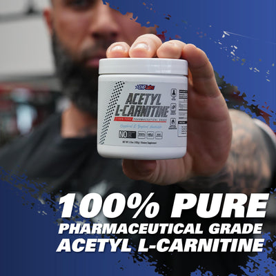 EHP Labs tub beside gym equipment showing suitability for workout routines benefit