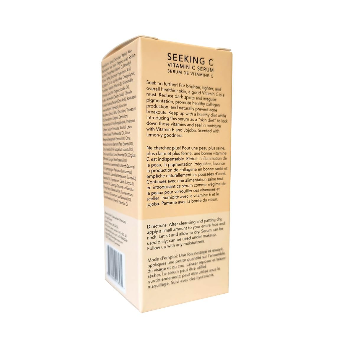 Eight Saints mujer aplicando serum para una rutina matutina rápida
