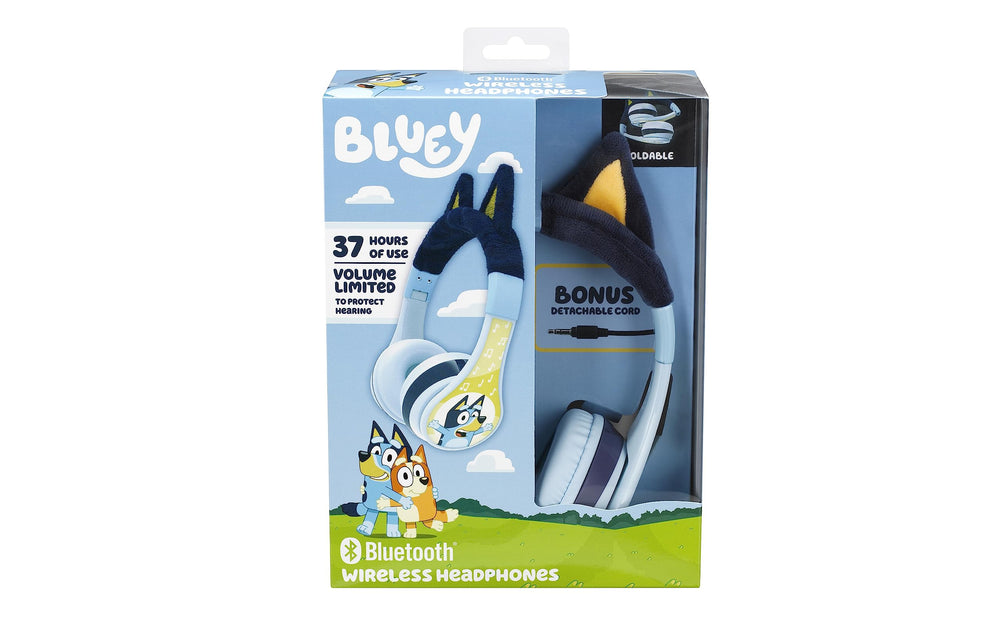 eKids Bluey embalaje presentado como regalo ideal para niños
