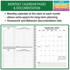 Elan Publishing Company calendario mensual para planificar eventos y fechas importantes