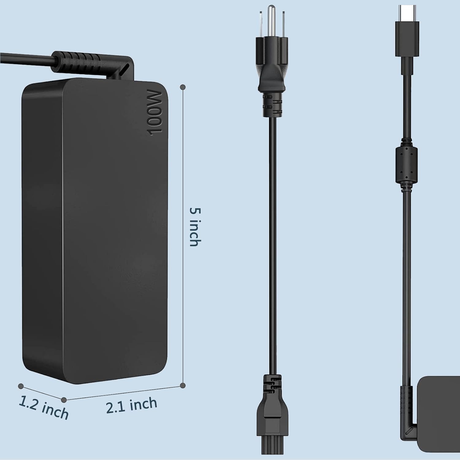 ELECBRAIN detalle del puerto USB‑C que facilita carga rápida confiable