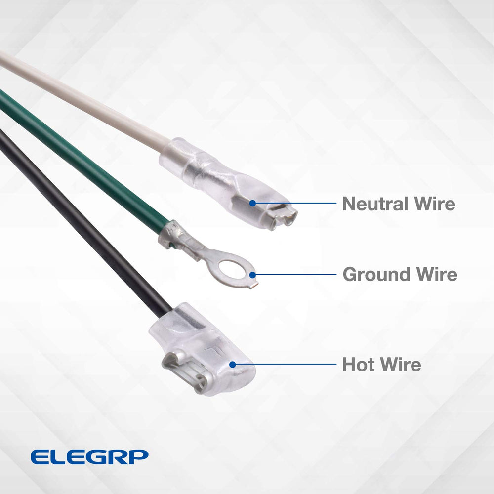 ELEGRP cable conectado a aire portátil mostrando protección LCDI