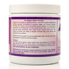 Element Nutrients label close‑up highlighting NPK 1‑34‑32 and trace elements