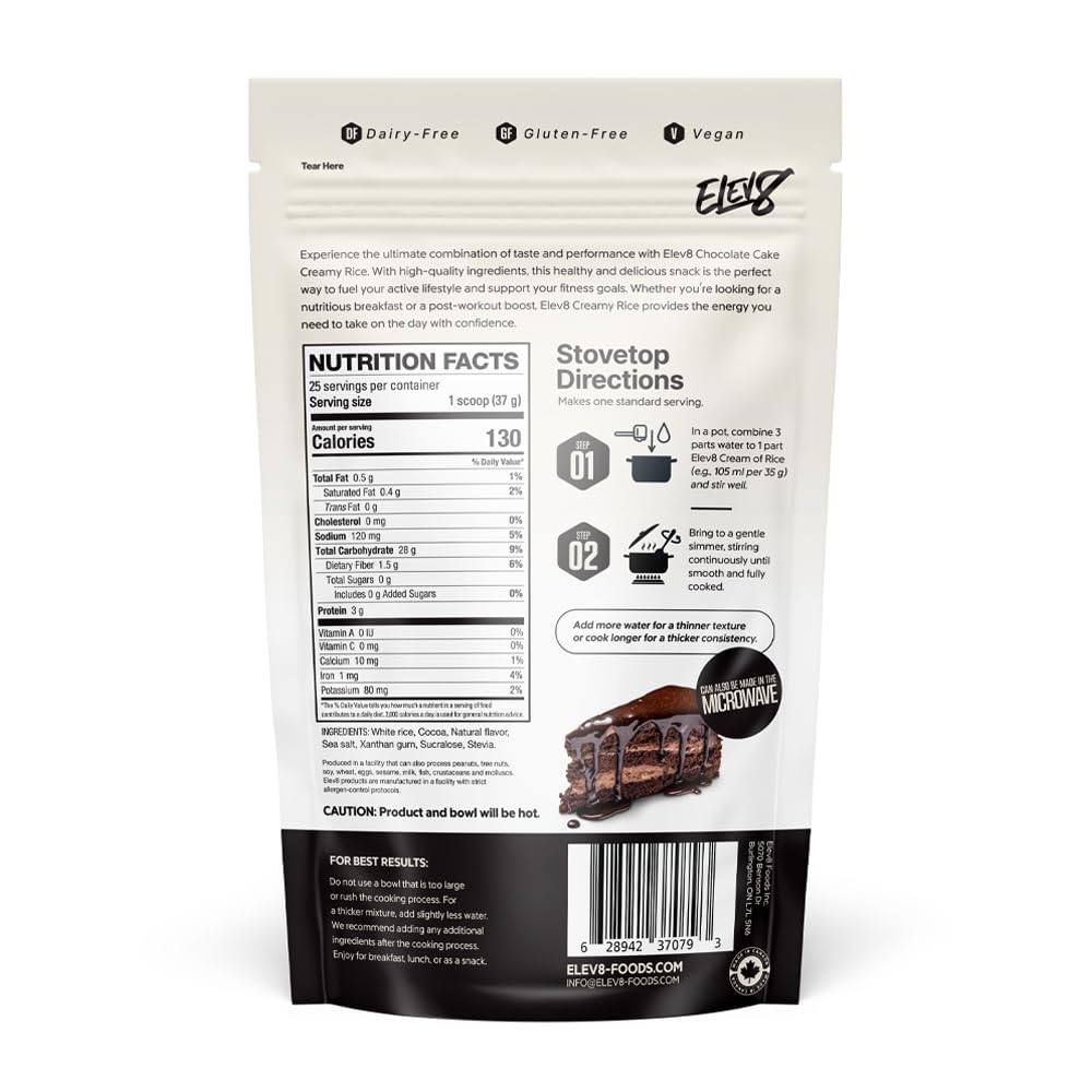 Elev8 Foods prepared bowl close-up highlighting creamy texture and appetite appeal