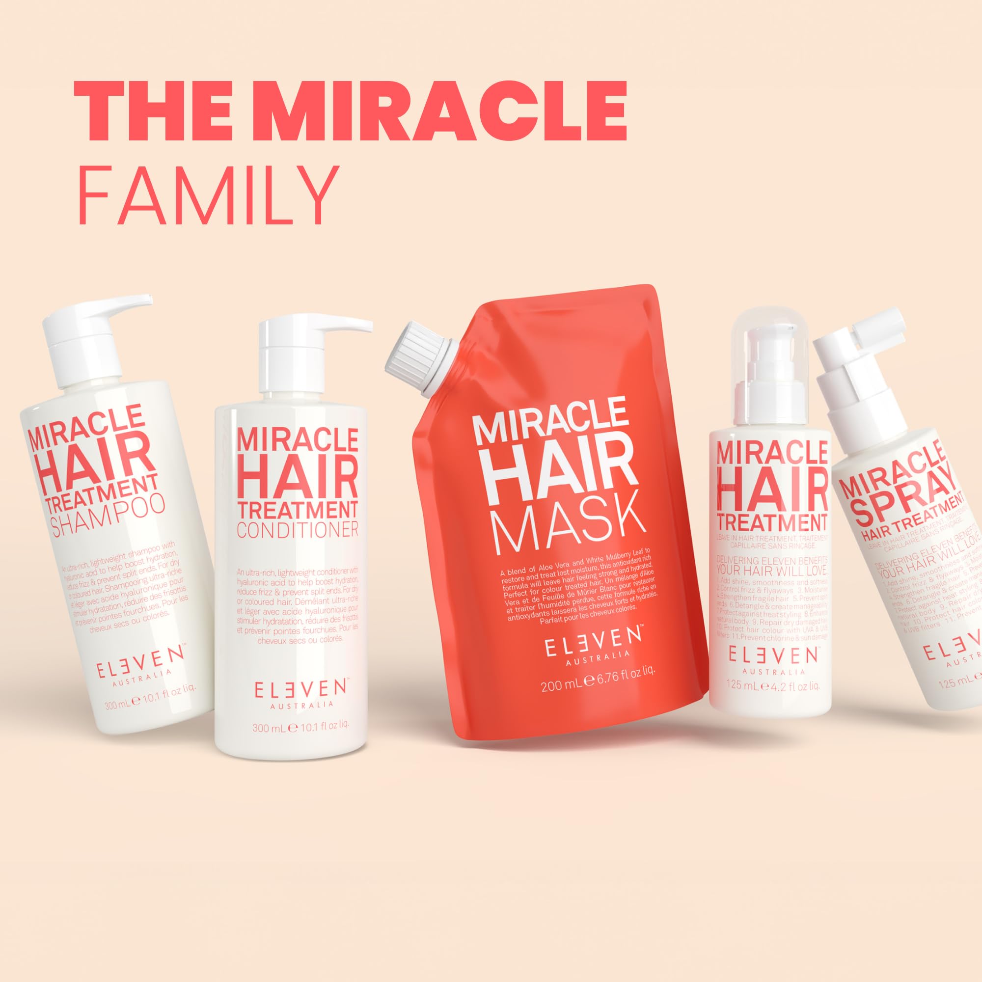ELEVEN AUSTRALIA producto en estante de baño con estética profesional