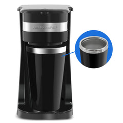 Elite Gourmet cafetera EHC111A frente compacto y ahorro de espacio