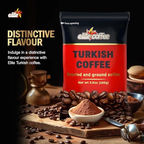 ELITE taza servida con espuma, sabor concentrado y experiencia tradicional