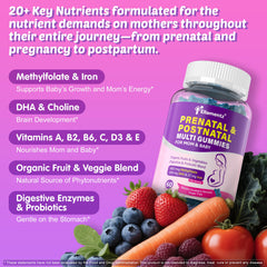 ELLAMENTZ etiqueta con tabla de nutrientes y formas activas de vitaminas