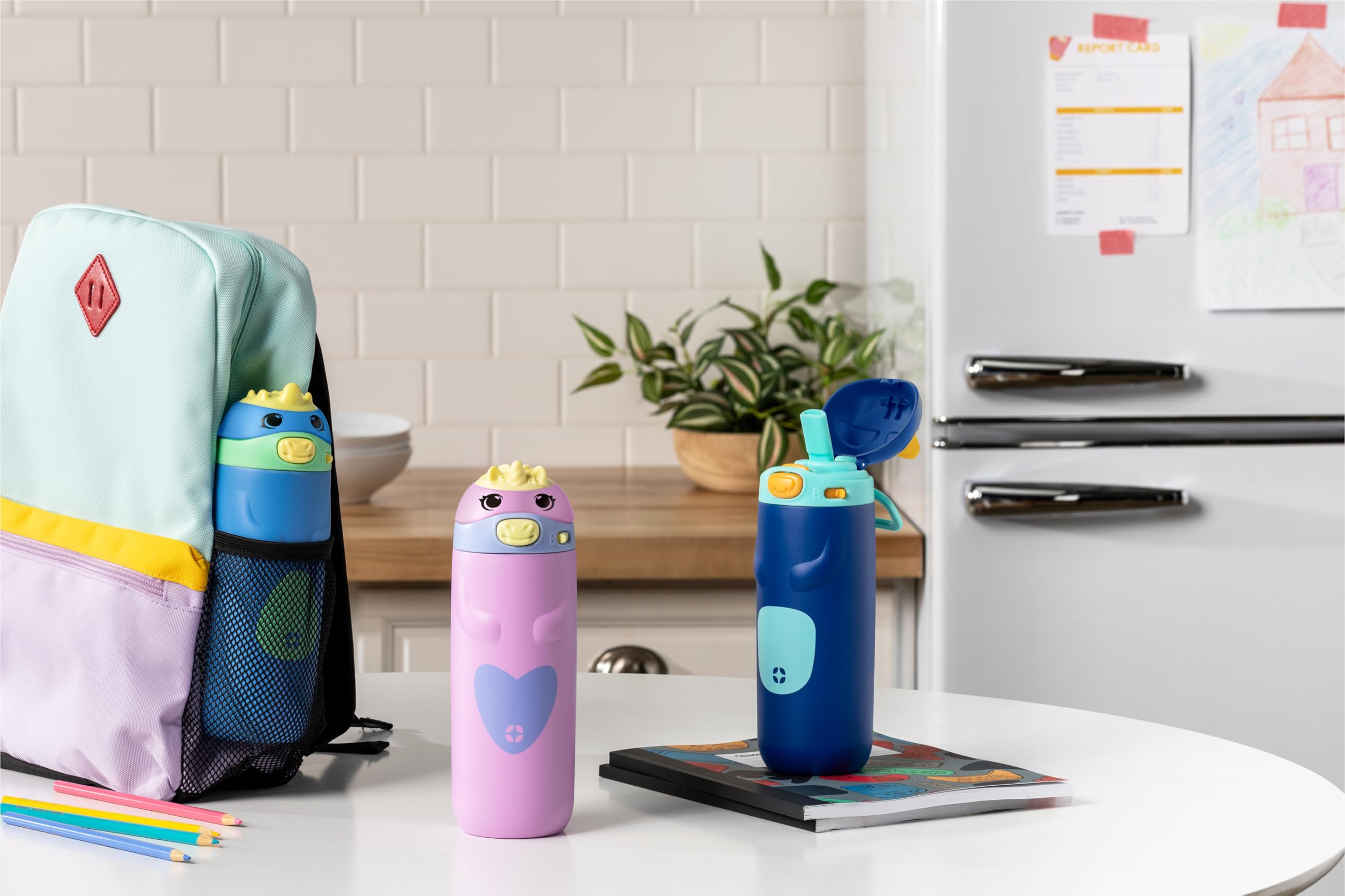 Ello Ellies tapa cerrada con bloqueo, evita derrames en mochila