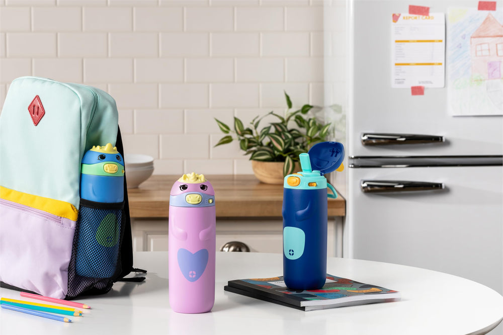 Ello Ellies tapa cerrada con bloqueo, evita derrames en mochila
