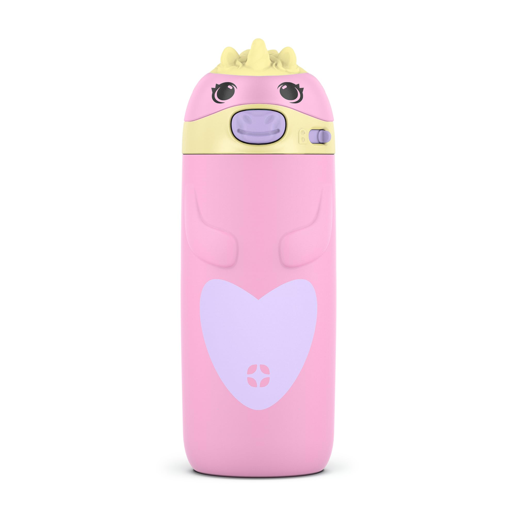 Ello Ellies unicornio vista frontal colorido y ergonómico para niños