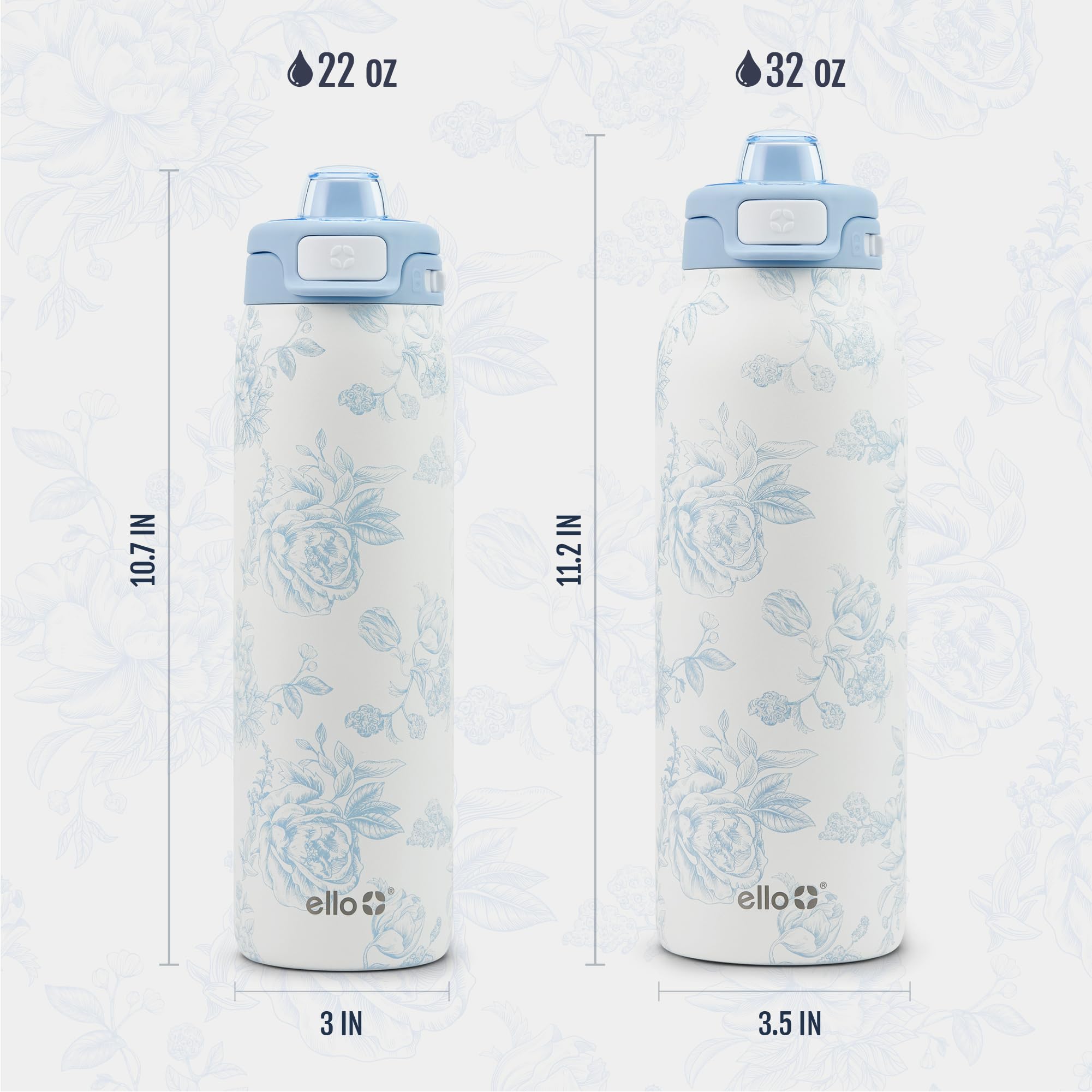 Ello botella dentro de mochila para uso diario y deporte