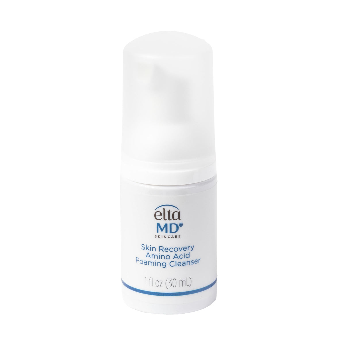 EltaMD frente del envase 1 oz mostrando diseño y tamaño práctico