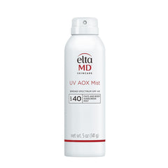 EltaMD envase frontal del spray mineral SPF 40 mostrando etiqueta clara y tamaño