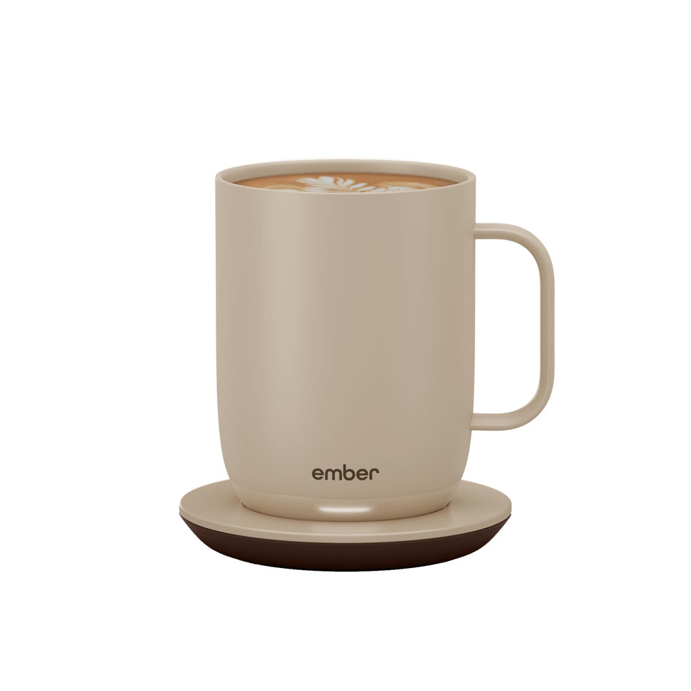 Ember Mug 2 app en teléfono mostrando ajustes de temperatura