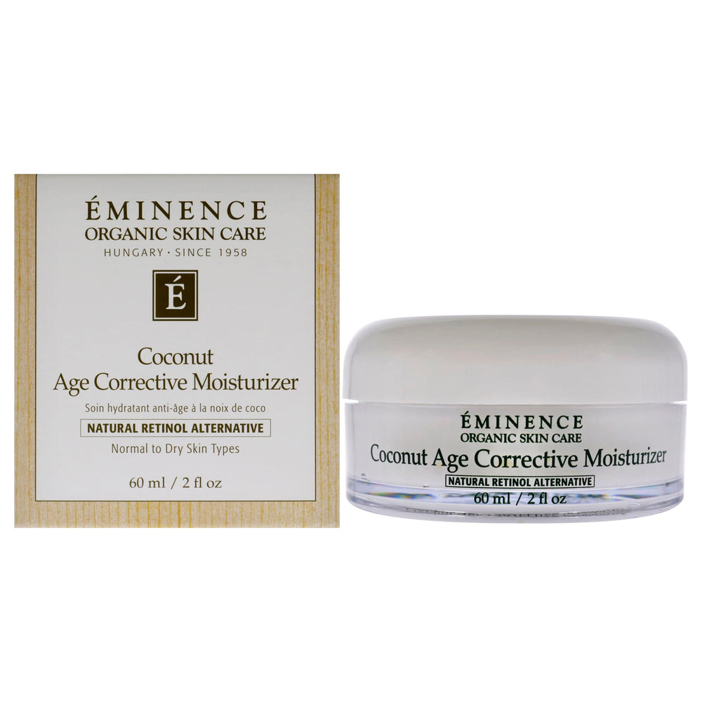 Eminence envase frontal mostrando etiqueta y beneficio hidratante