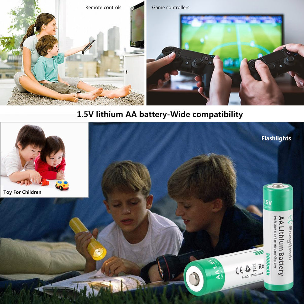 Embalaje original Enegitech con fecha de caducidad y vida en estantería