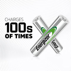 Energizer AAA held in hand showing size and easy portability