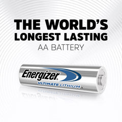 Energizer batería AA primer plano con superficie antileak y mayor confiabilidad