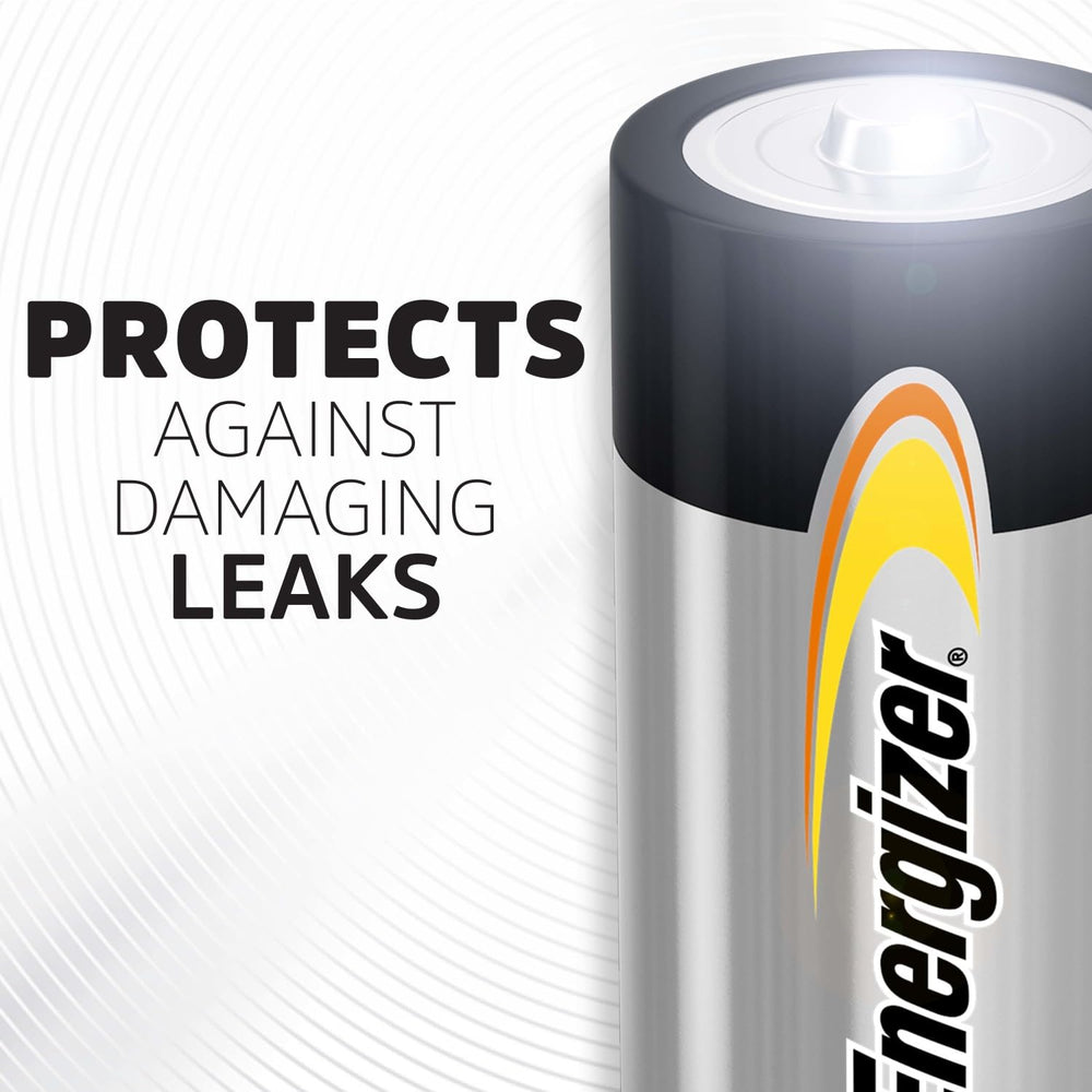 Energizer comparación de tamaño en mano para visualizar escala práctica