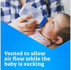 Enfamil individually wrapped nipple removed from hygienic pack for use