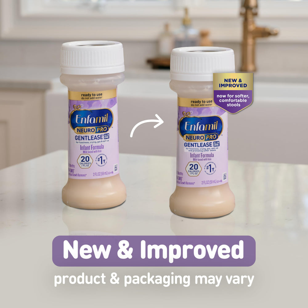 Enfamil NeuroPro detalle de la etiqueta con lista de ingredientes y beneficios nutricionales