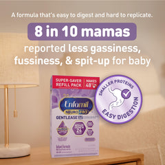 Measuring scoop with Enfamil powder showing accurate portioning benefit