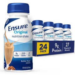 Ensure envase frontal Butter Pecan mostrando diseño y conveniencia