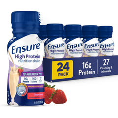 Ensure envase fresa frontal mostrando etiqueta y beneficio nutricional