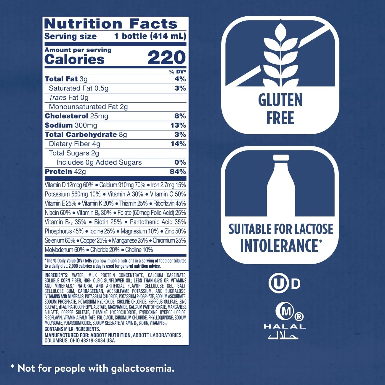 Caja pack de 12 Ensure Max Protein French Vanilla lista para almacenar