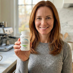 envitamin cápsula en primer plano mostrando tamaño y facilidad de ingesta