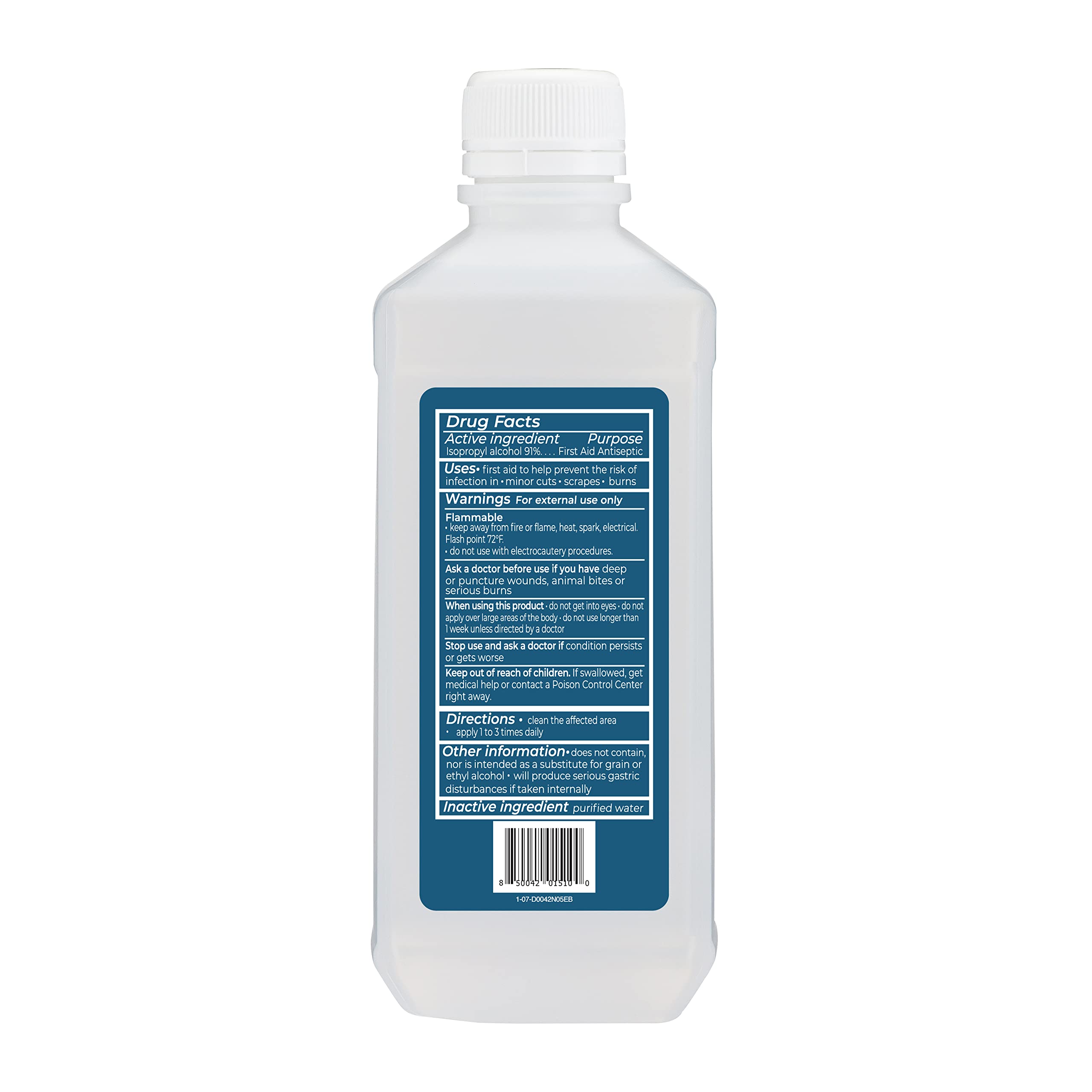 Epic Medical Supply embalaje y lista de ingredientes para confianza y trazabilidad
