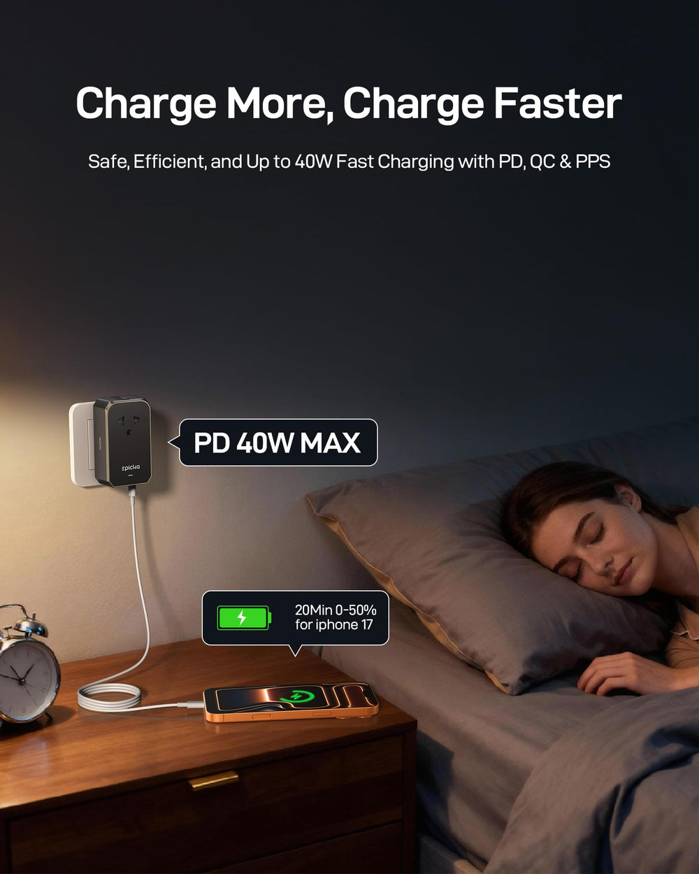 EPICKA Air etiqueta con especificaciones que ayuda a verificar compatibilidad de voltaje