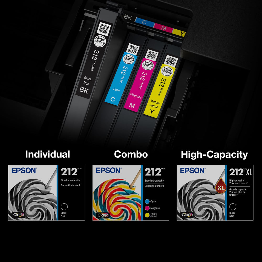 Epson 212 comparación de tamaño con regla para visualizar escala y encaje