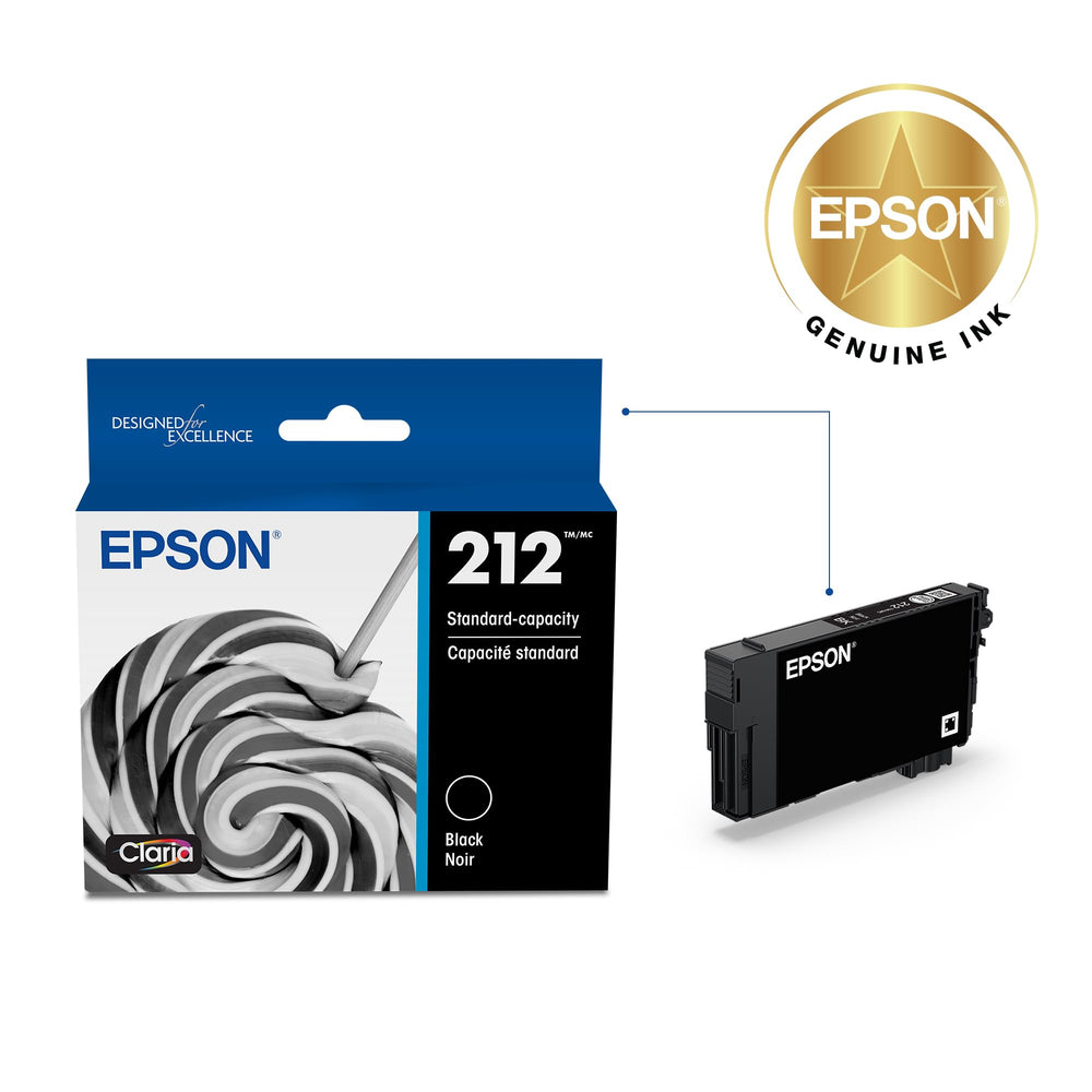 Epson 212 detalle de boquilla para instalación simple y menor riesgo de derrame
