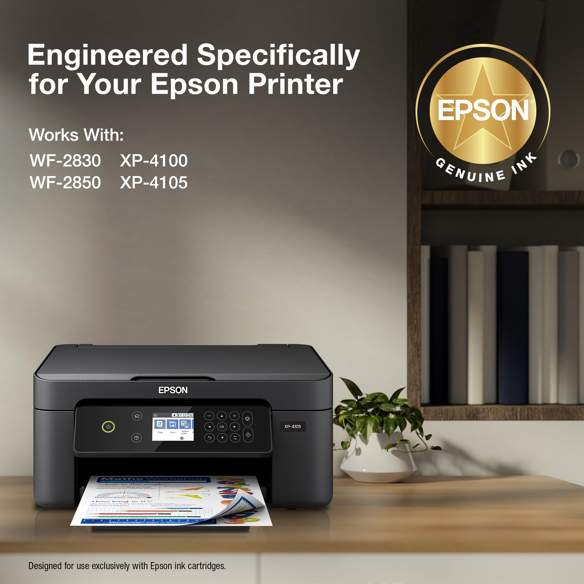 Epson ink droplet texture on paper highlighting vivid color and fast drying