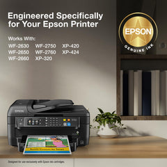 Epson cartuchos individuales negro y tricolor, reemplazo económico y práctico