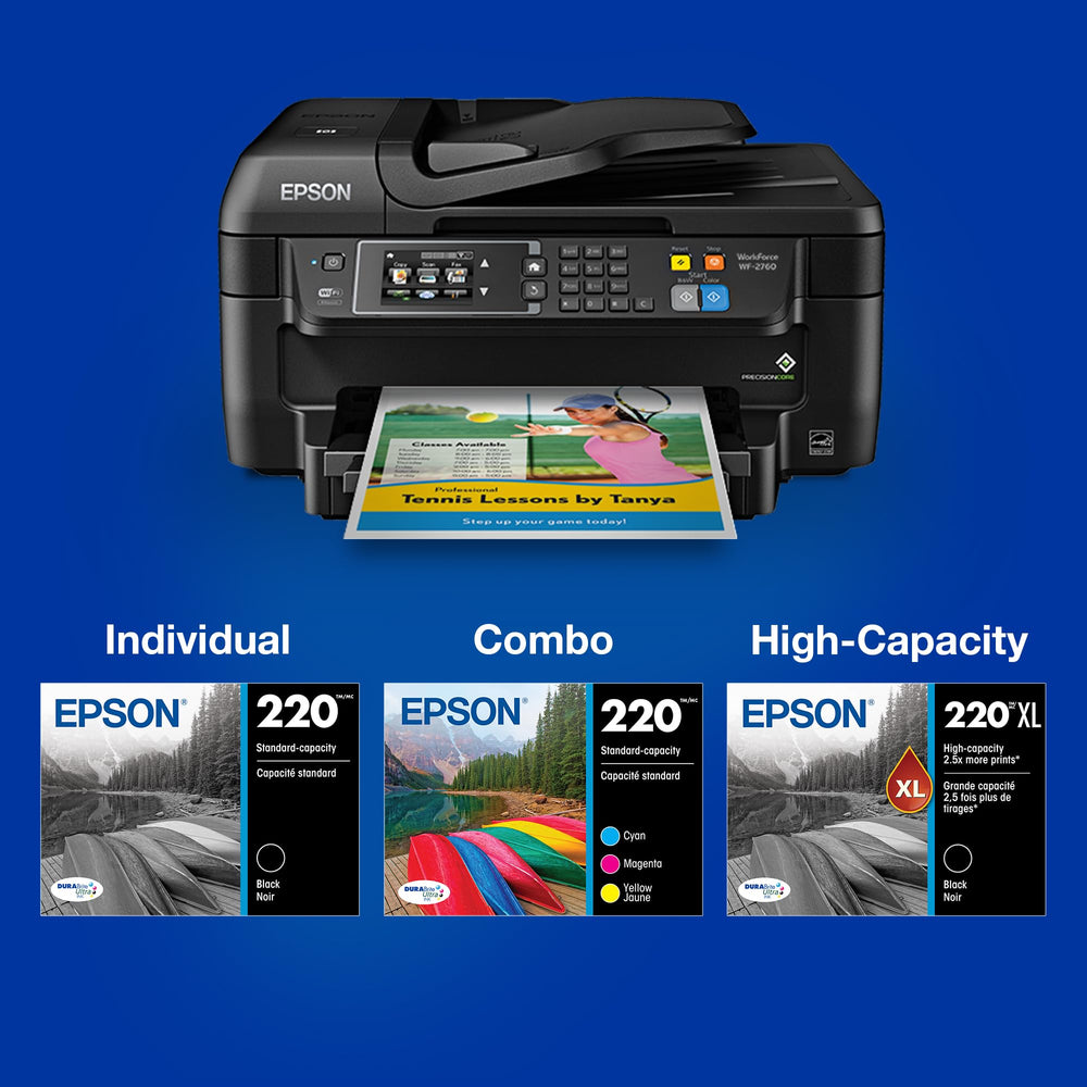 Epson impresión fotográfica color con tricolor, colores vivos y balanceados