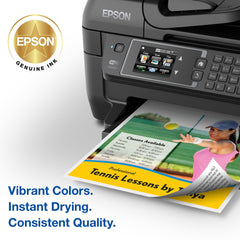 Epson impresión de texto nítido con cartucho negro, mejora legibilidad documentos