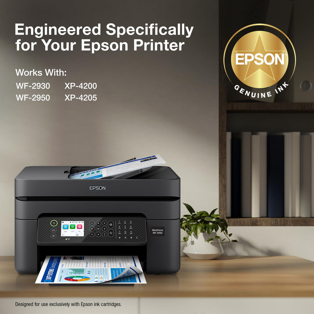 Epson cartucho de color detalle resaltando colores intensos y vibrantes