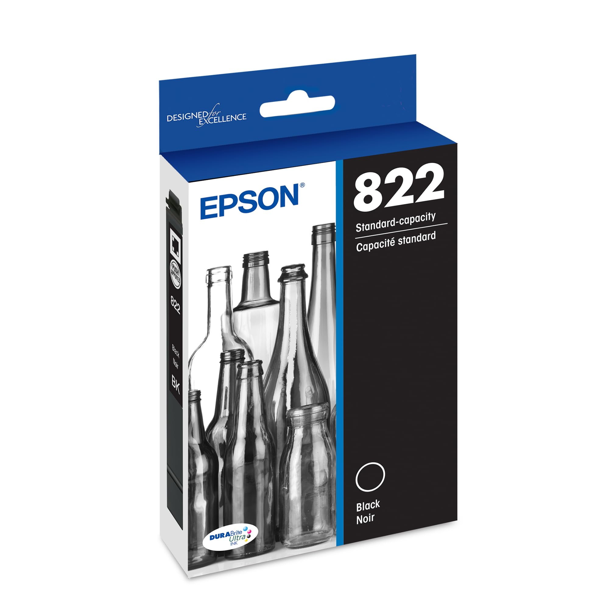 Epson 822 front packaging showing cartridge and branding for easy selection